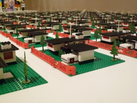 345 Modern House - a Lego suburbia, albeit flatter than the mountain neighbourhoods Coupland and I hail from.